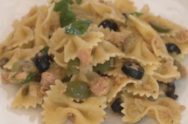 Pasta tonno e olive